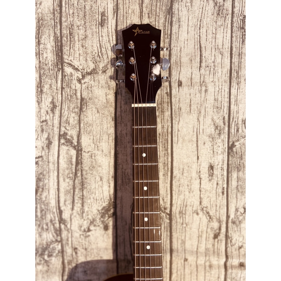 Đàn Guitar Acoustic Star ST-02 toàn bộ làm bằng gỗ tự nhiên