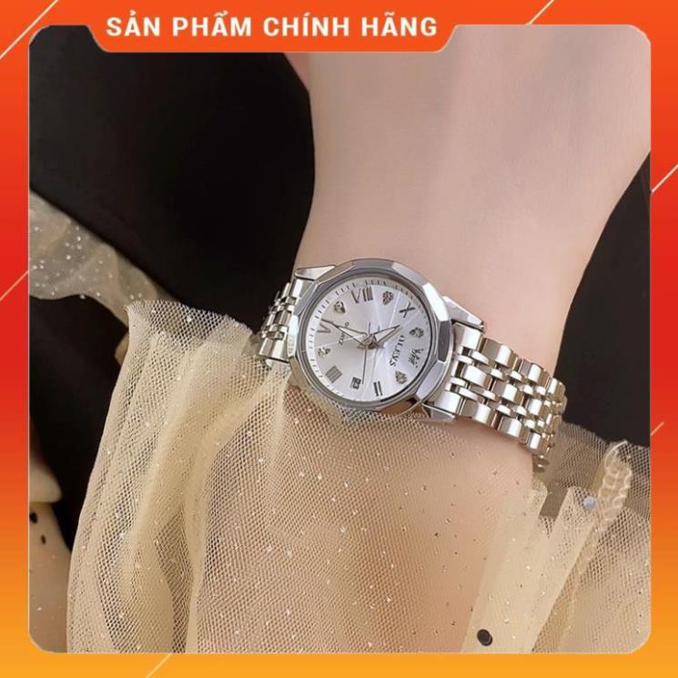 [HÀNG SIÊU HOT] OLEVS 9931 Đồng hồ nữ chính hãng Dây đeo bằng thép không gỉ Lịch có chức năng phát sáng Chống thấm nước | BigBuy360 - bigbuy360.vn