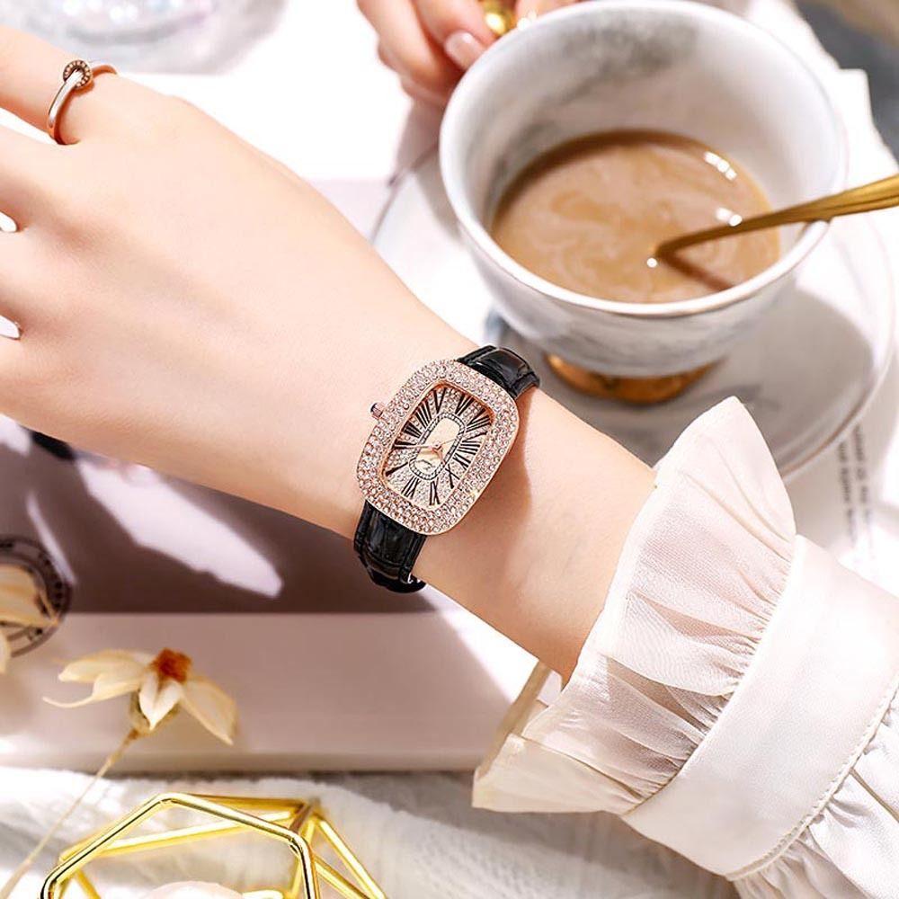 Đồng Hồ Đeo Tay Dannie Phong Cách Cổ Điển Thanh Lịch Dành Cho Nữ