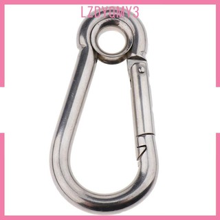 Móc Khóa Kẹp Lò Xo Lzdyqmy3 Bằng Thép Không Gỉ Tiện Dụng Mang Theo Du Lịch Cắm Trại
