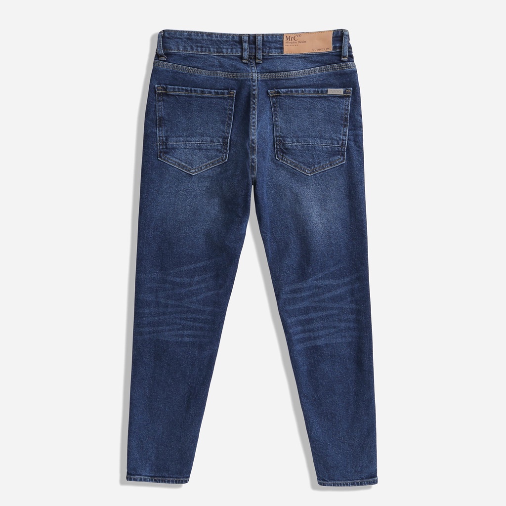 Quần jean nam xanh cao cấp MENFIT 0341 chất denim co giãn nhẹ 2 chiều, chuẩn form, thời trang