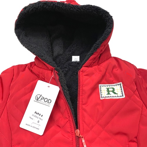 Áo khoác trẻ em - áo phao lót lông trần bông 3 lớp cho bé siêu nhẹ siêu ấm dễ thương cho bé trai và bé gái