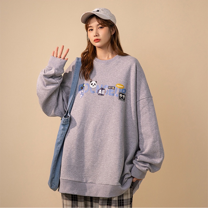 NRVP Áo Thun Unisex Cổ Tròn Dài Tay Phong Cách Hàn Quốc Mới 2023