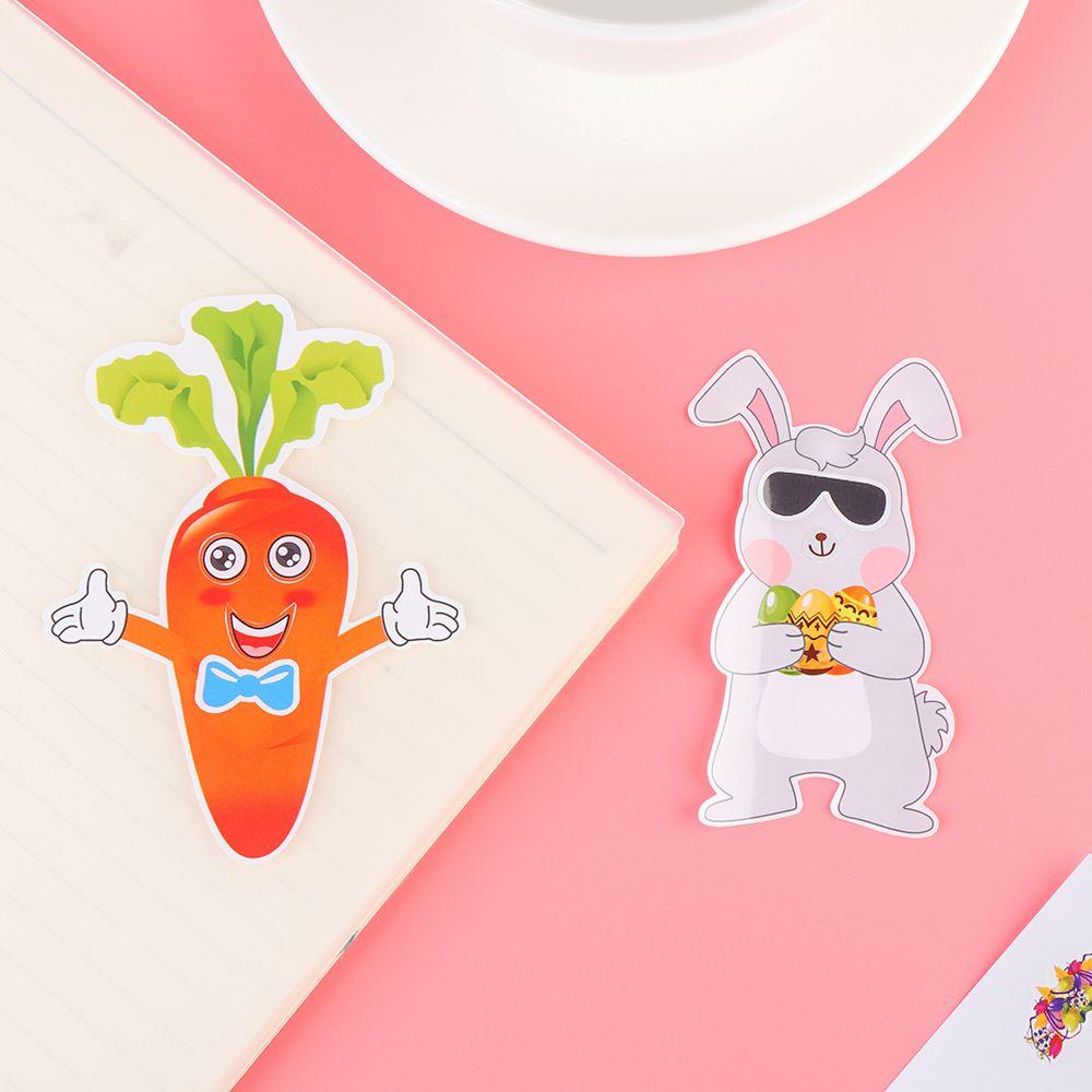 SUENIN Set 5 Tờ Sticker Dán Trang Trí Thủ Công Họa Tiết Chữ Happy Easter