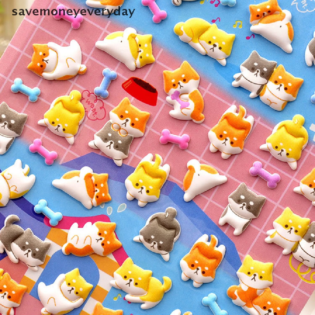 Sticker Dán Trang Trí Nhật Ký / Nhật Ký Hình Chim Cánh Cụt / Gấu Trúc / Chim Cánh Cụt