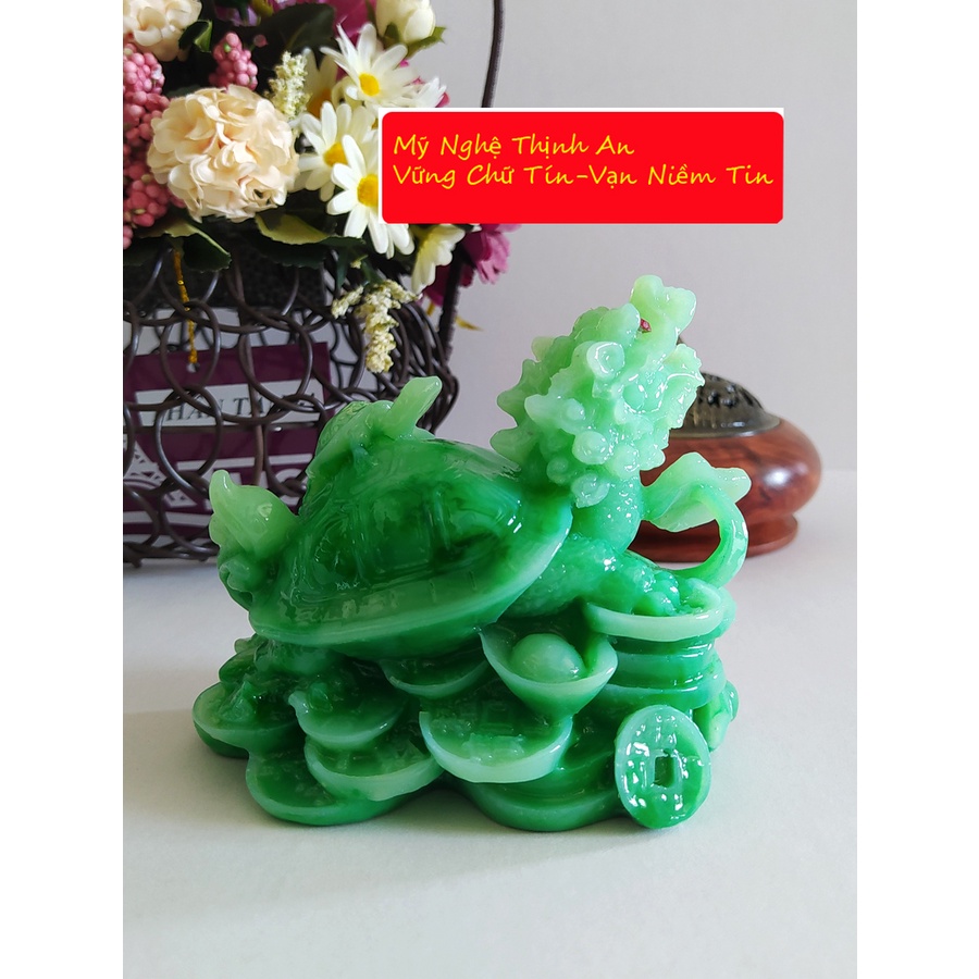 Long quy rùa đầu rồng phong thủy Long Quy đại phát như ý LQNYV12