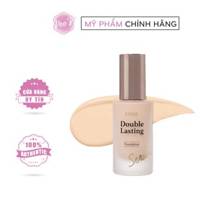 Kem nền che phủ hoàn hảo suốt 24h etude house double lasting serum skin foundation spf27 pa++