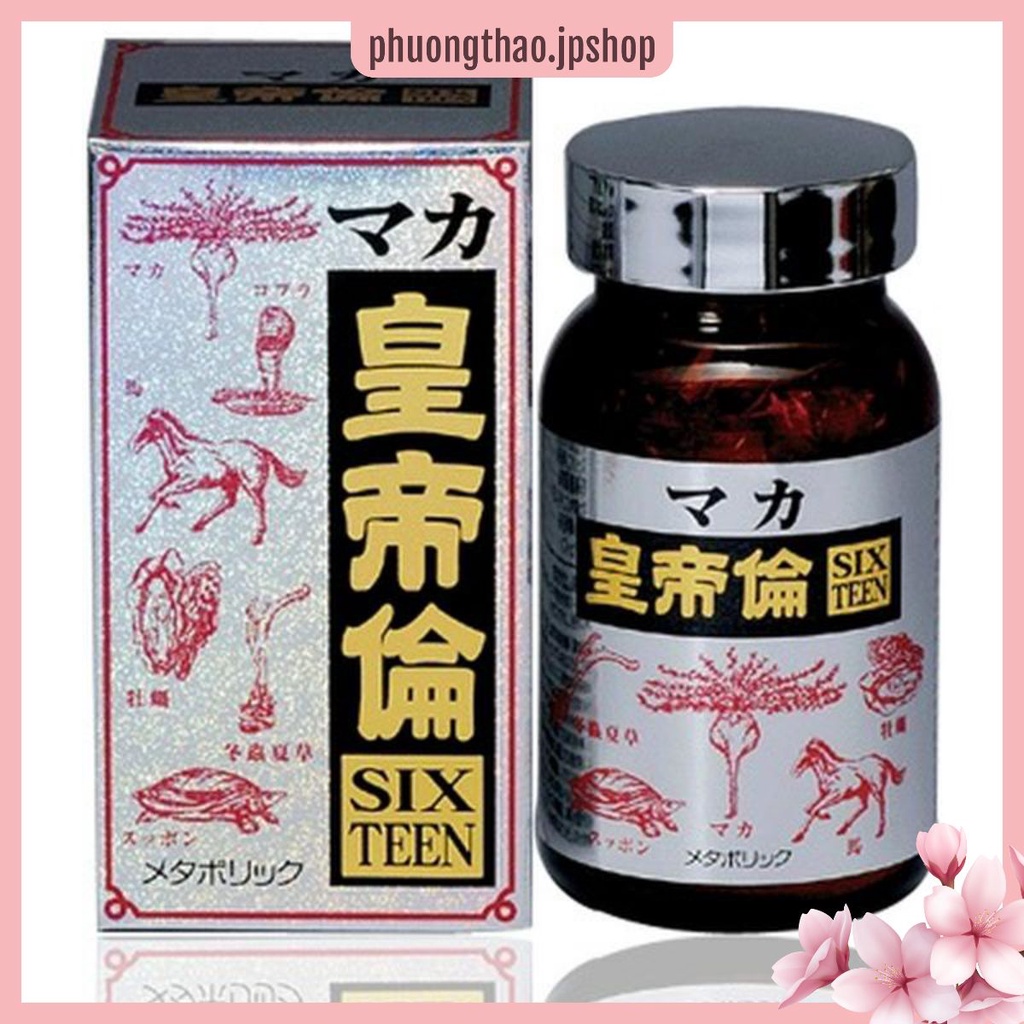 Viên uống bổ thận tráng dương Maka Sixteen 200 viên Nhật Bản - PHUONGTHAO.JPSHOP