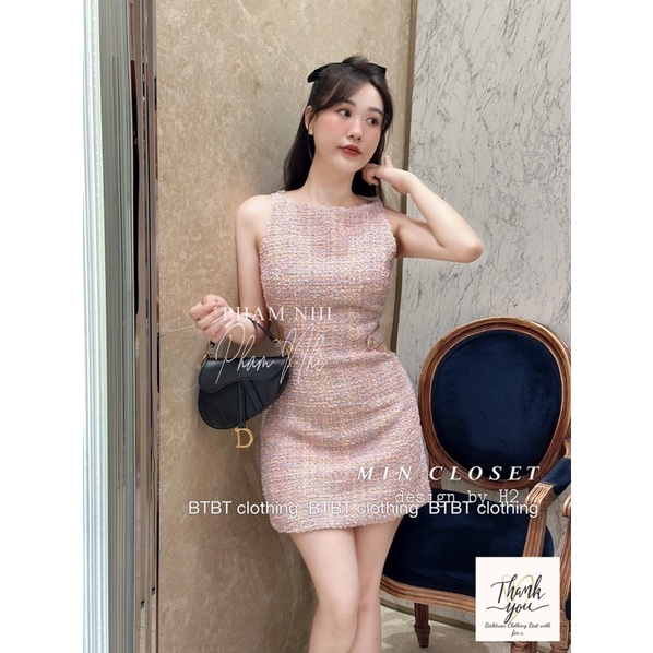 Váy dạ hở eo siêu hot Phạm Nhi[ Hàng sẵn ]