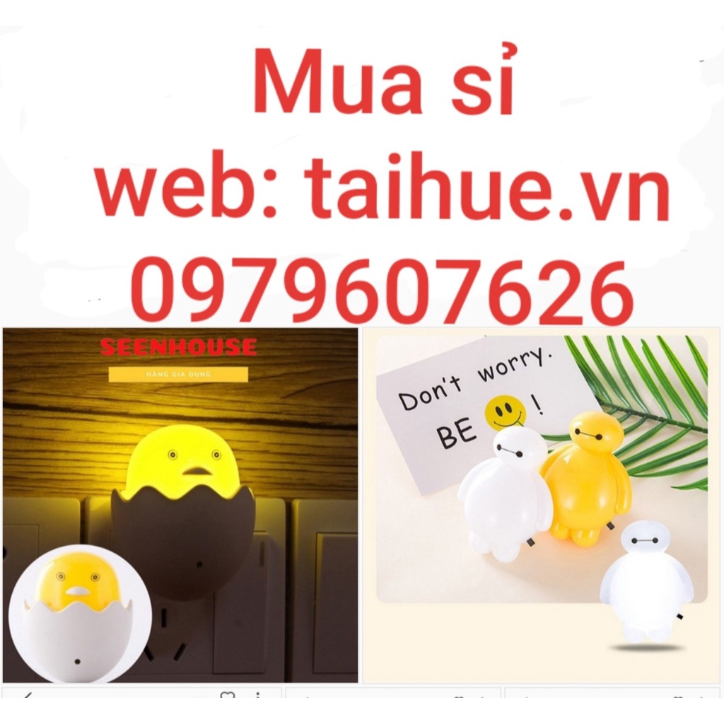 Đèn ngủ tiết kiệm năng lượng hình BayMax mới | BigBuy360 - bigbuy360.vn