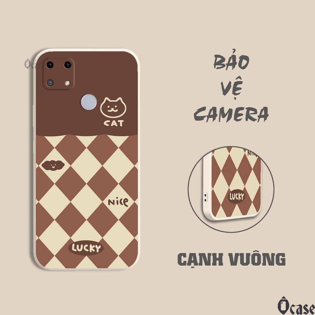 Ốp lưng Oppo A15 / A15s / Realme C12 / C25 / Realme Narzo 30A / Realme V3 in hình Mèo và Vịt vàng