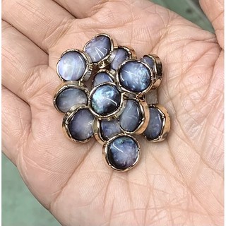 Set 5 nút kiểu loang màu xà cừ 12mm, nút rất xinh đẹp