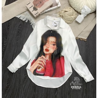 Áo Sơ Mi lụa nữ 5D ảnh thật 100%