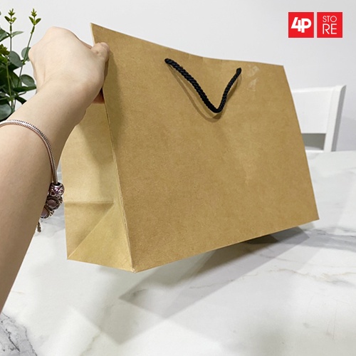 01 TÚI KRAFT NÂU KHÔNG IN 36X26X15CM - HỎA TỐC