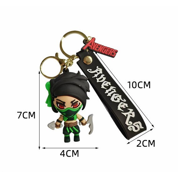 Móc khóa Liên minh huyền thoại LOL in 3D siêu đẹp