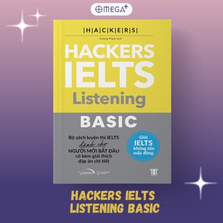 Sách Hackers Ielts Listening- Basic (AlphaBooks)