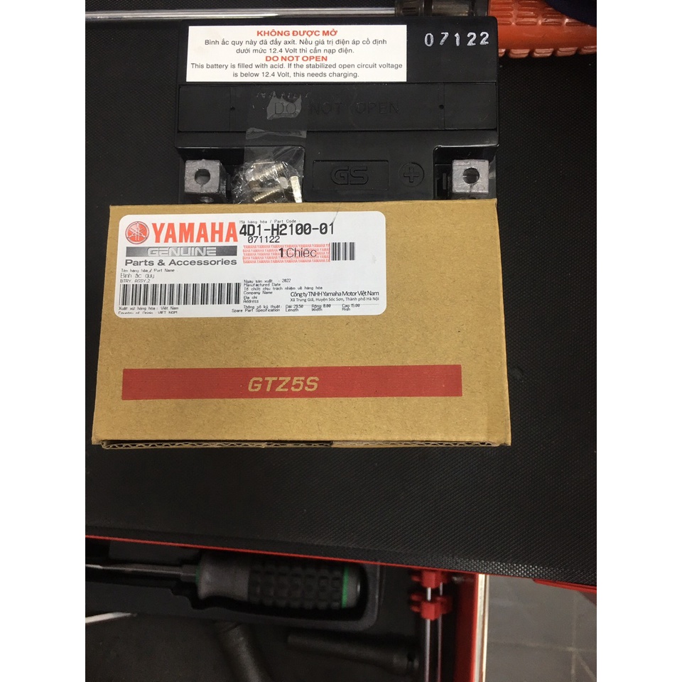 Bình ắc quy xe yamaha, hàng chính hãng