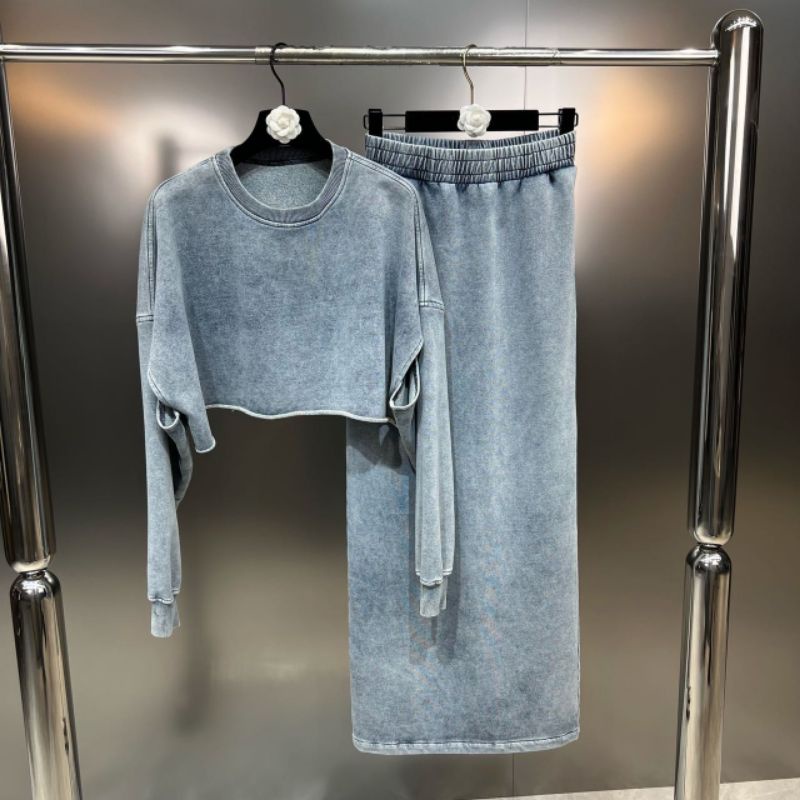 order 2-3 tuần set váy jeans