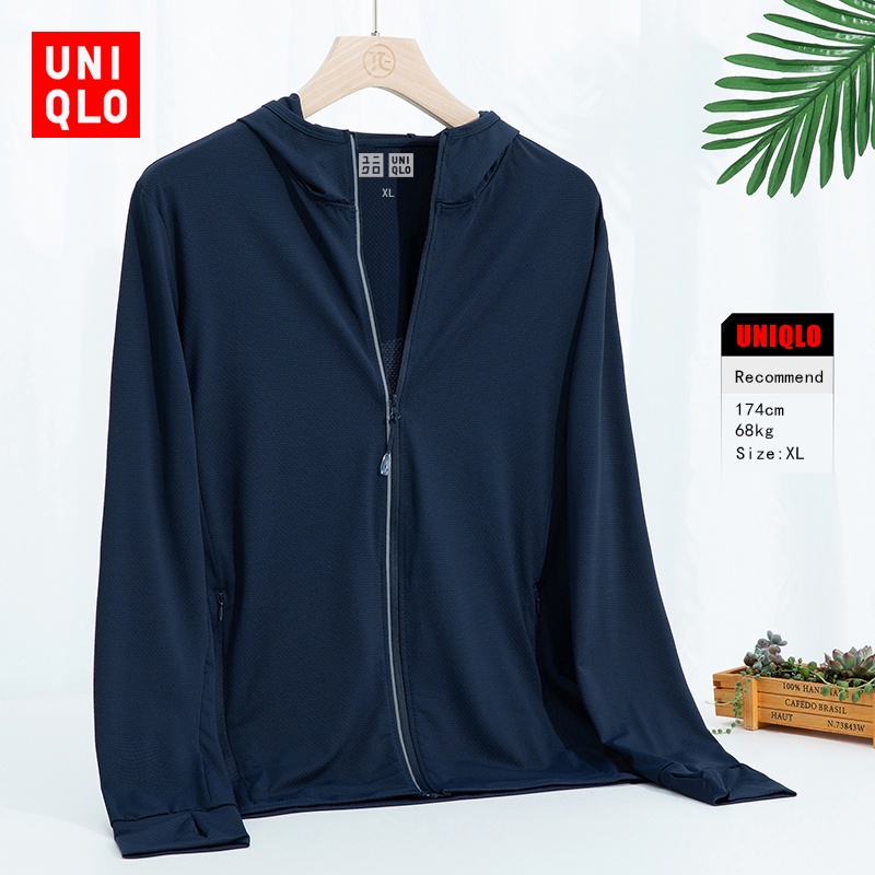 Uniqlo Áo Khoác Chống Nắng Thoáng Khí Mau Khô Size m-5xl