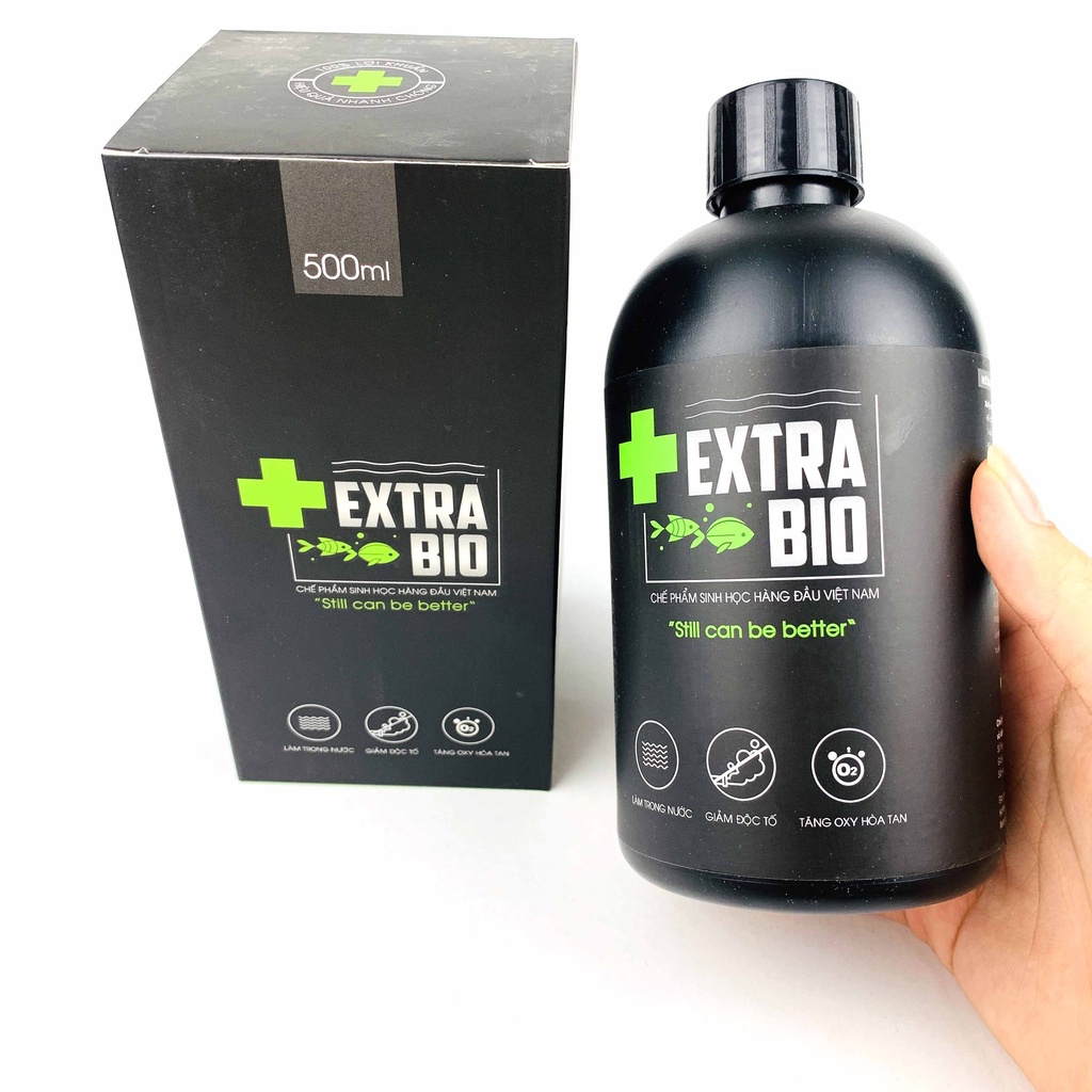 [MUA 1 TẶNG 4] Men Vi Sinh EXTRA BIO (Dạng Nước) 100ml/125ml/250ml Cao Cấp Cho Hồ Cá, Bể Cá Cảnh, Thủy Sinh [125ML EXTRA