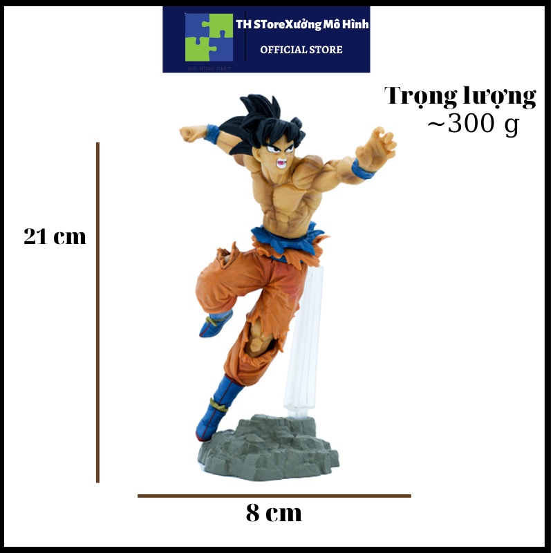 Mô hình Dragon ball Songoku cao 21cm, figure dragonll giá rẻ, mô hình songoku mới nhất