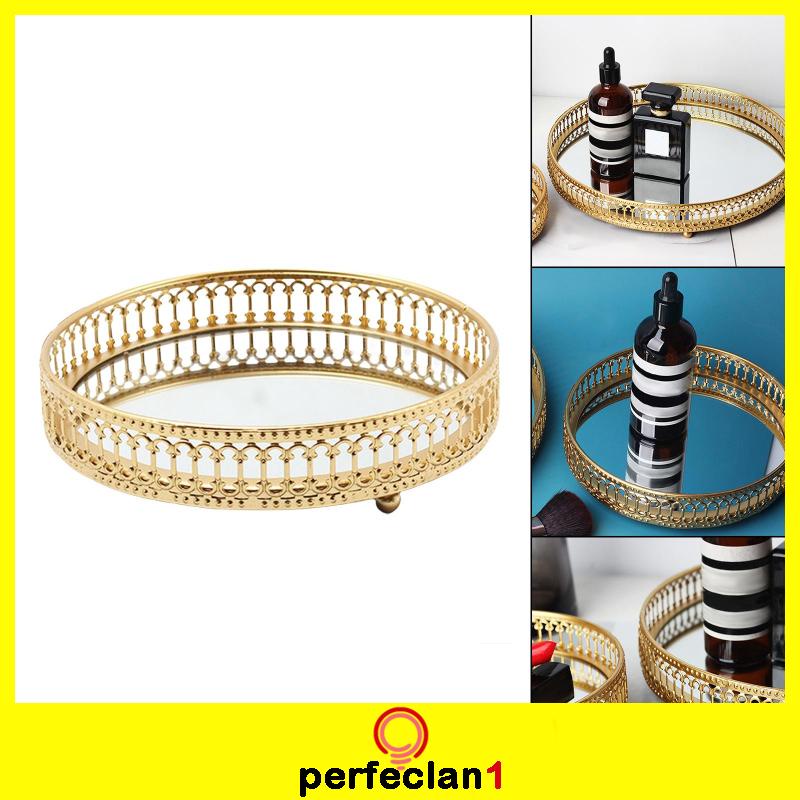 Khay Tròn Đựng Đồ Trang Sức / Nước Hoa Để Bàn