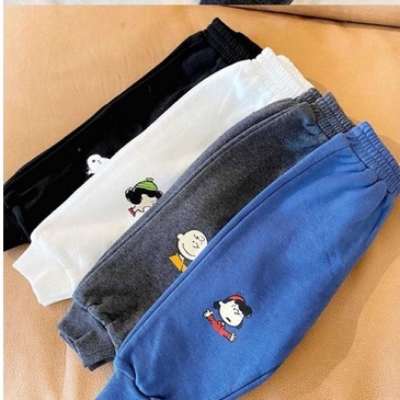 Quần Nỉ Bông Cho Bé Trai Và Bé Gái 8 Đến 28Kg Chất Liệu Nỉ Bông Anh Store