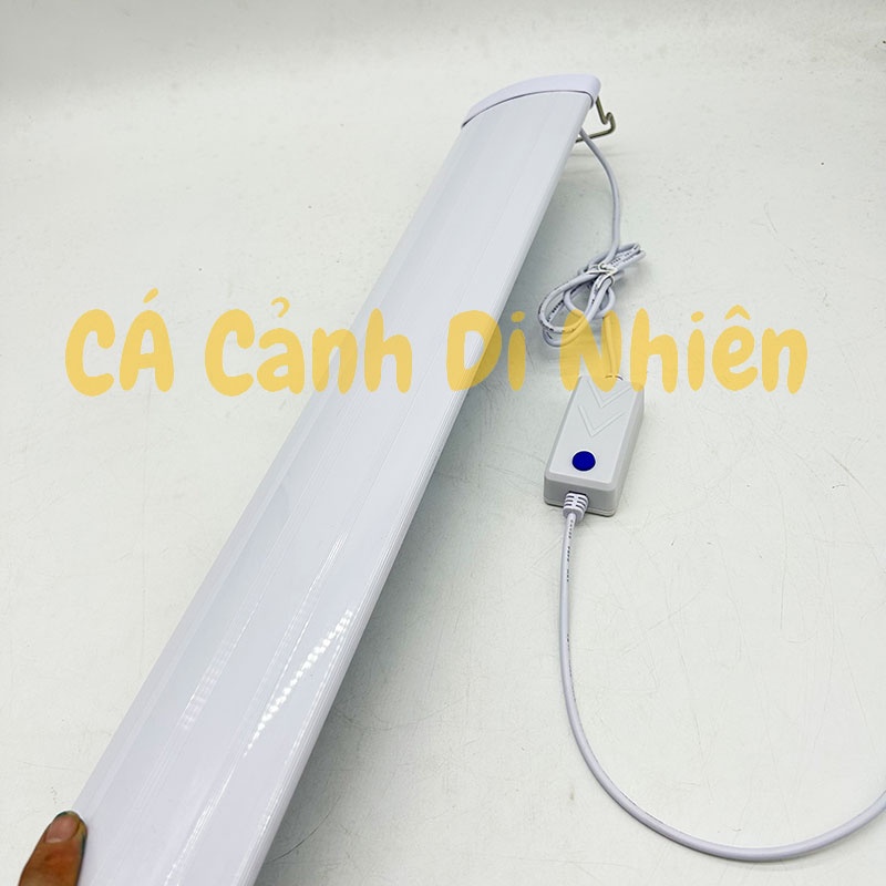 Đèn LED máng kẹp thành hồ cá 6 dãy đèn ĐỔI MÀU WRGB KK-6D-120 cho hồ 120-135 cm KK 6D 120