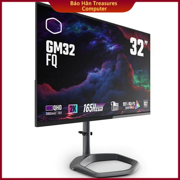 Màn Hình Cooler Master CMIGM32FQUS RGB 32" 2K Fast IPS 165Hz Hàng Chính hãng
