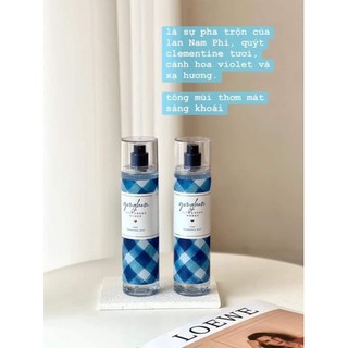 Xịt thơm Body Mist Gingham Bbw 236ml