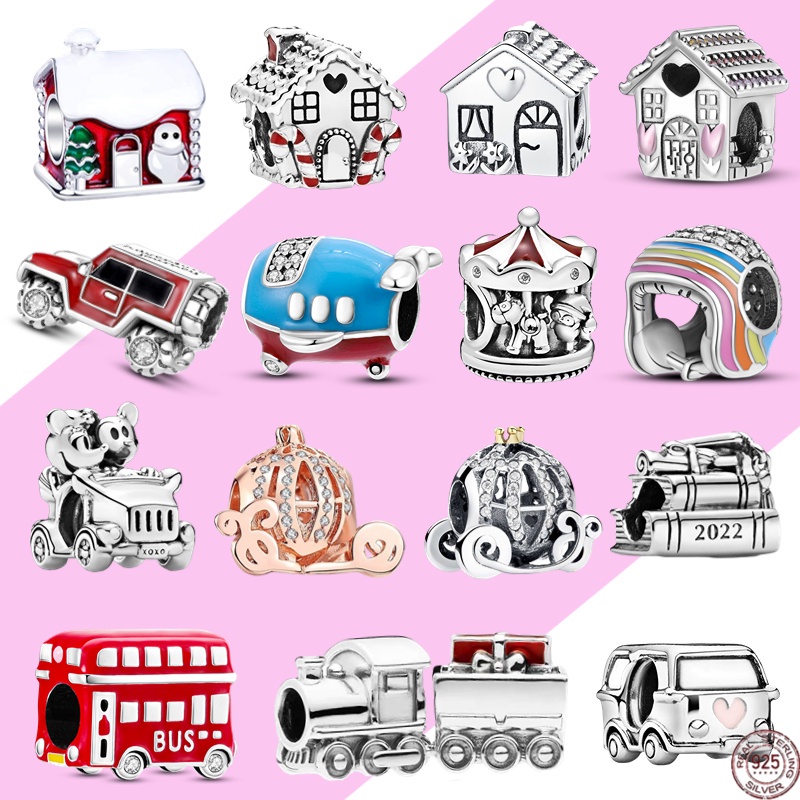 House Vòng Tay Chuỗi Hạt Bạc Zircon Lấp Lánh Phù Hợp Cho Trang Trí Chính Hãng Motocicleta Diy