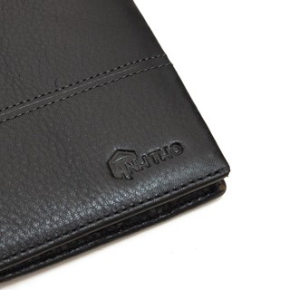 Ví ngang da bò MIN-09 chất da Miu Ý cao cấp, kích thước nhỏ gọn 11 x 9.5cm, bảo hành 03 năm, Anh Tho Leather