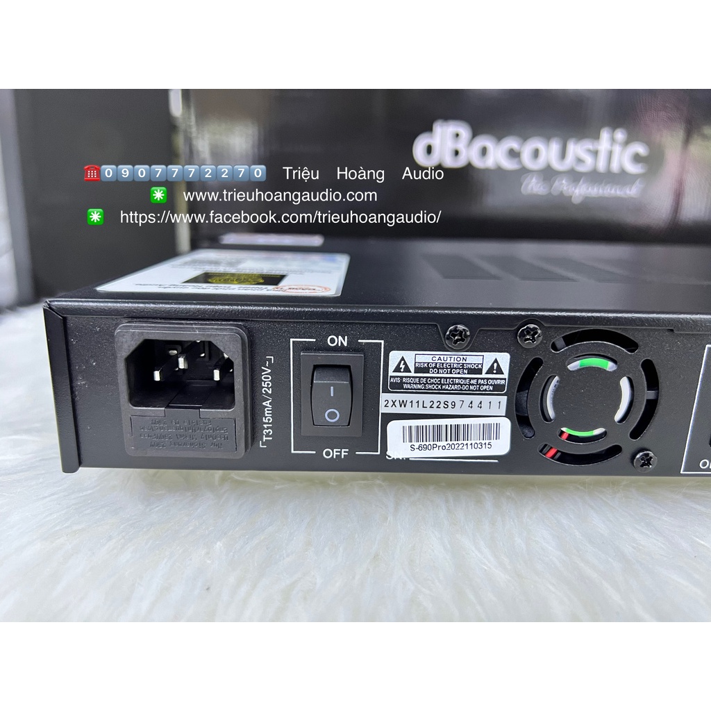 Vang Số dB Acoustic S690Pro Chính Hãng