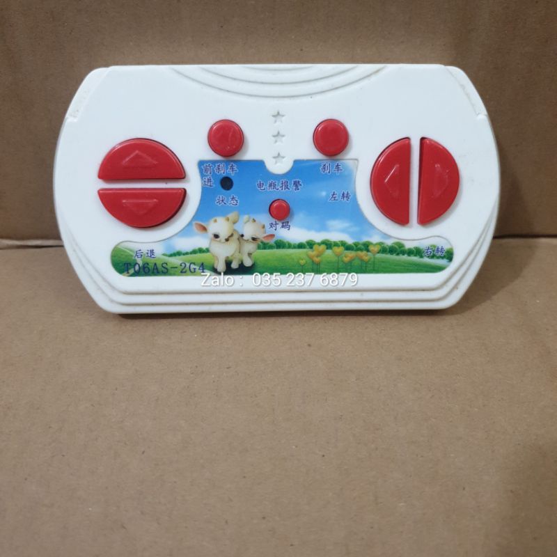 Combo khiển T06AS-2G4 và mạch R8BJ-2G4S-12V cho xe oto điện trẻ em