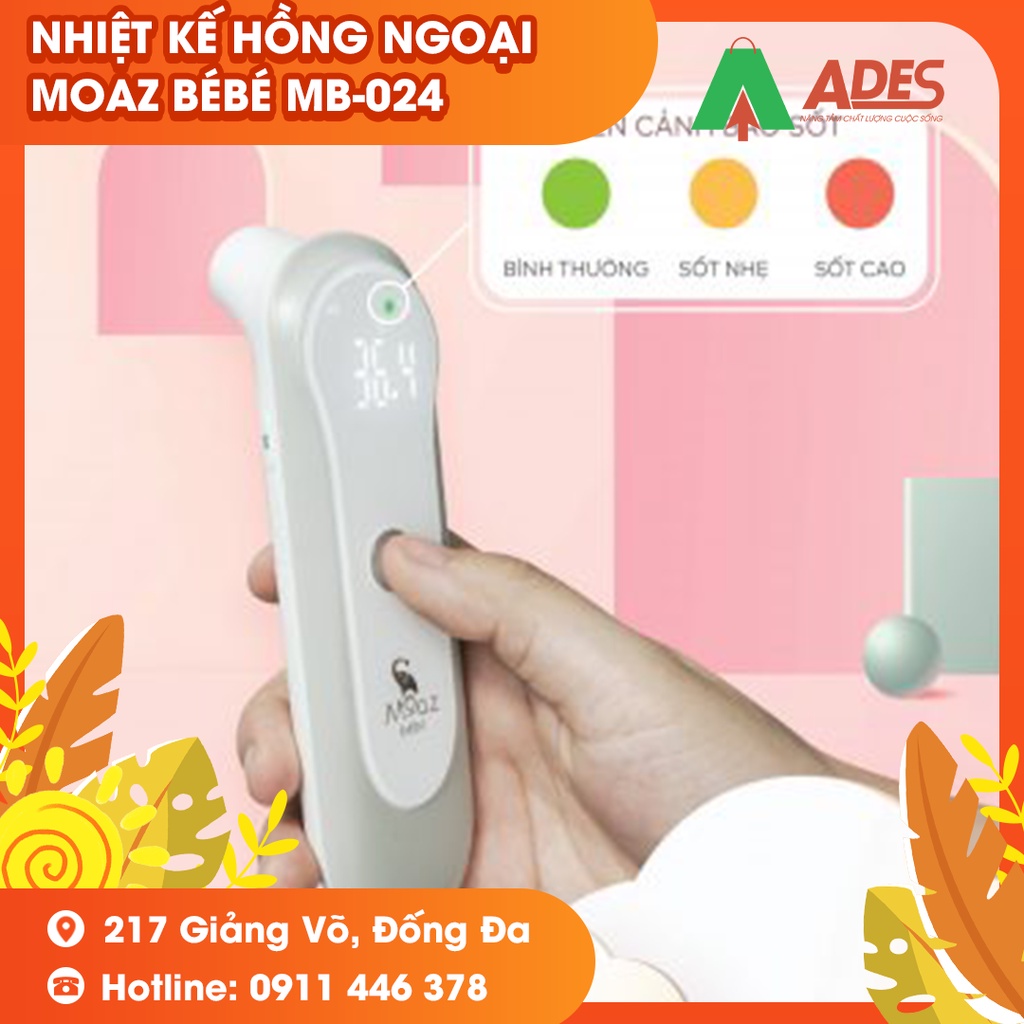 NHIỆT KẾ HỒNG NGOẠI MOAZ BÉBÉ MB-024