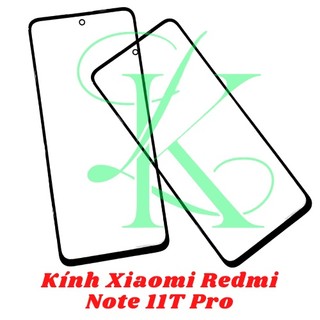 Kính XM redmi note 11t  pro  ( kính ép cho redmi note 11t pro  )