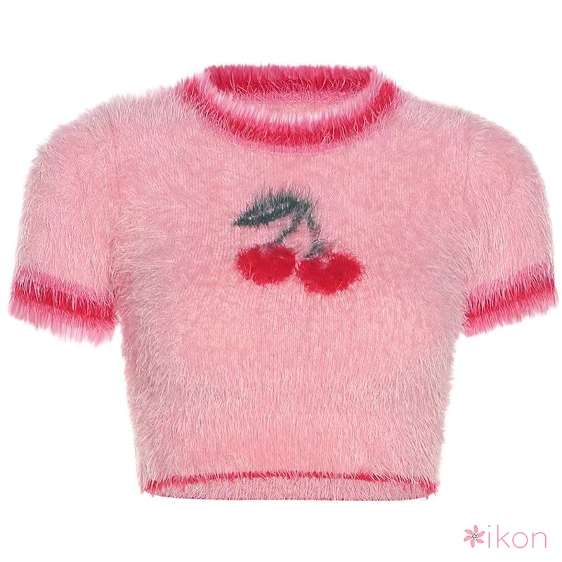 Áo Thun Croptop Tay Ngắn Dáng Ôm Thời Trang Cho Nữ