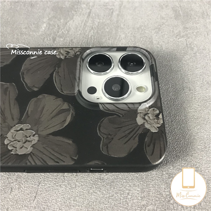 Ốp Điện Thoại TPU Mềm Họa Tiết Bông Hoa Sơn Dầu Cho IPhone 11 13 12 14 Pro Max 7 8 Plus XR X XS Max SE 2020