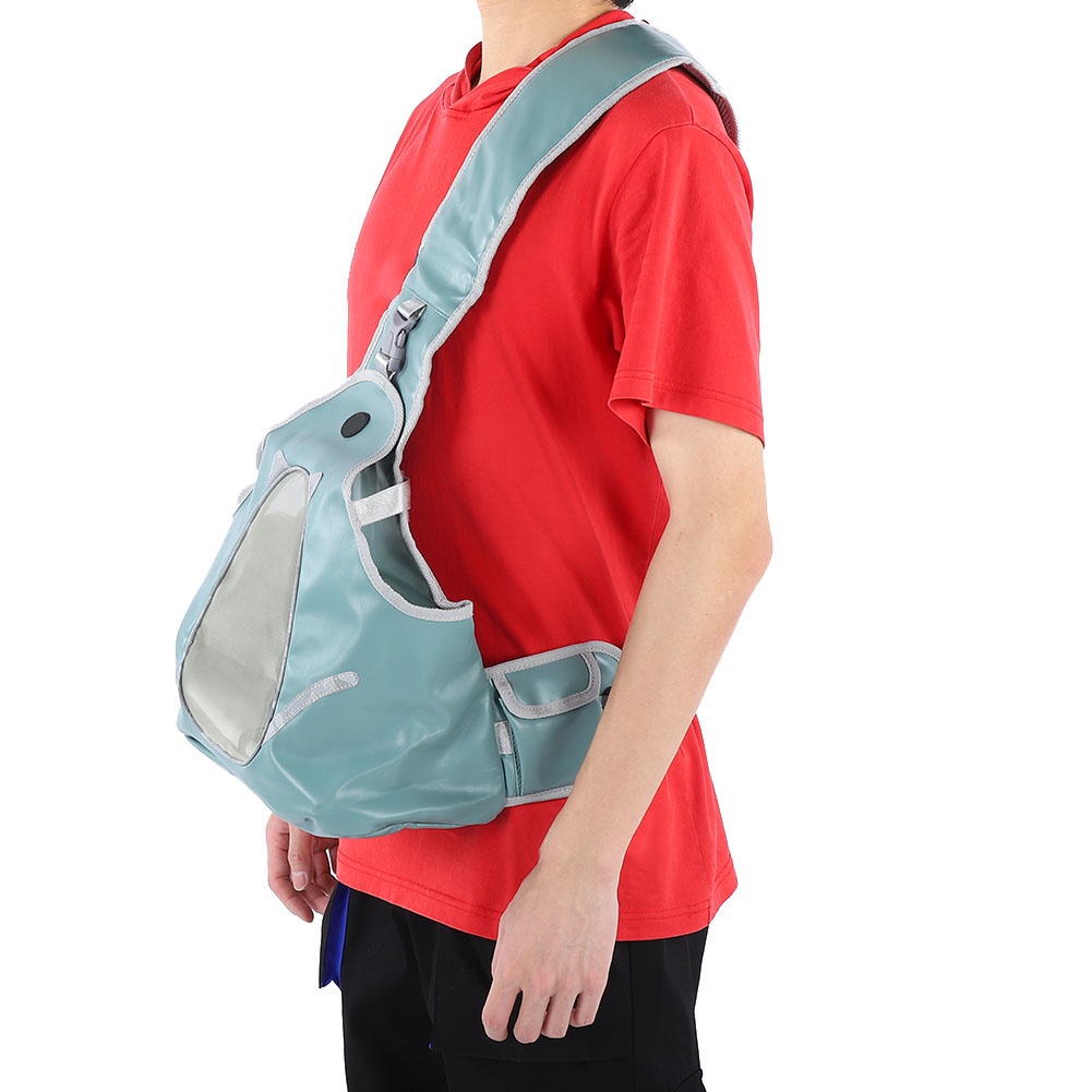 Có thể bán buôn Túi mang theo vật nuôi di động da chó mèo có thể gập lại đeo vai đơn trước Virgina056 Hàng giao ngay