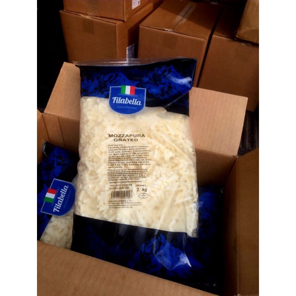 Phomai mozzarella Tây Ban Nha bào 500g