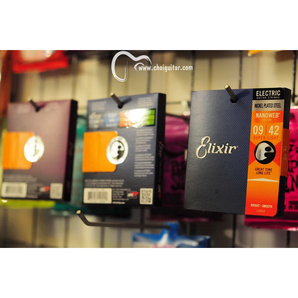 USA Elixir 16002 Nanoweb  - Dây Đàn Guitar Thùng