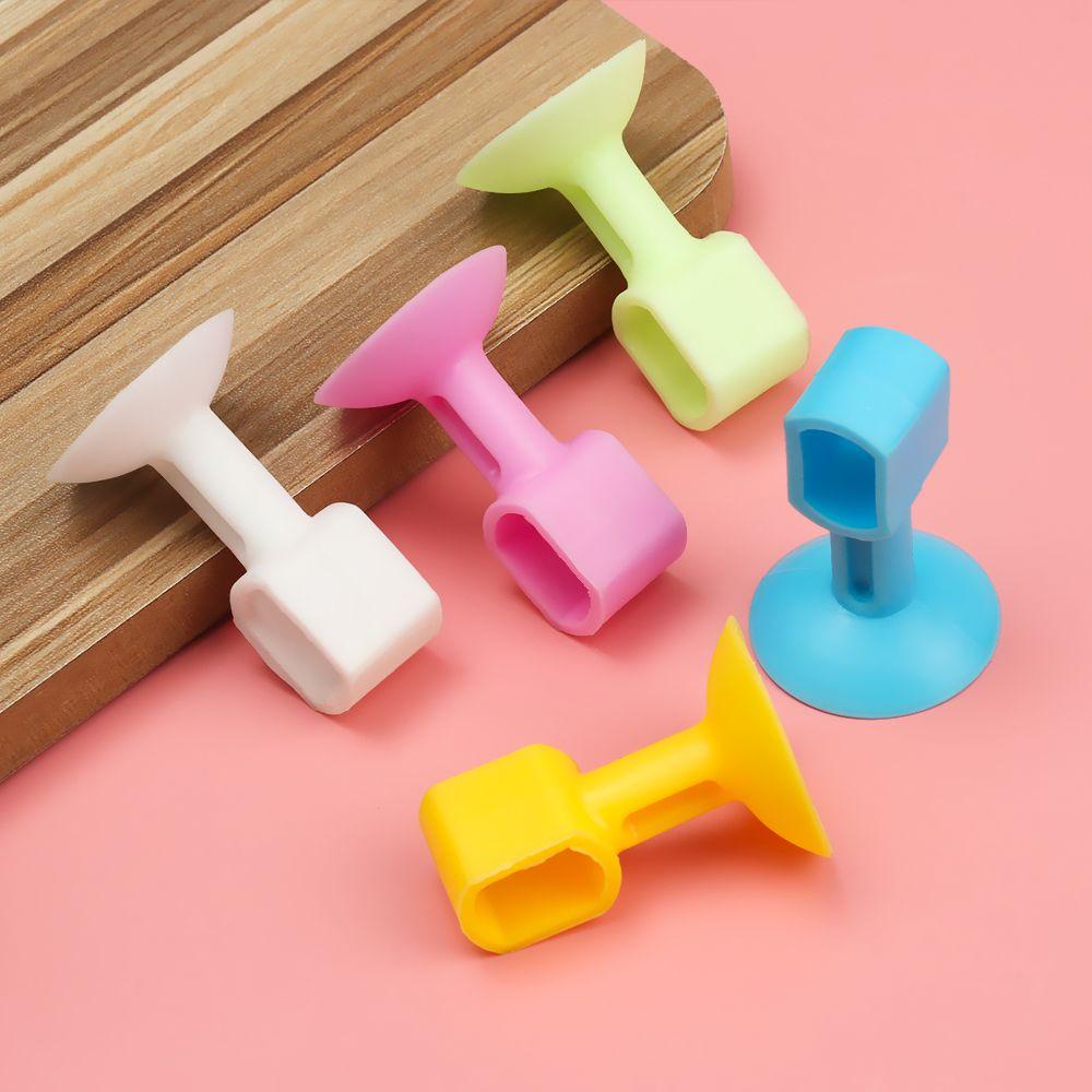 Bộ 5 Miếng Đệm Tay Nắm Cửa Phòng Tắm / Phòng Ngủ Chống Va Chạm / Va Chạm