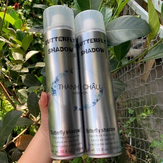 Gôm xịt tóc Butterfly Shadow 150ml 320ml và 600ml