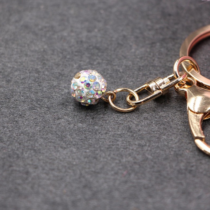 Màu Sắc Móc Khóa Cục Bông Tai Thỏ Nhiều Màu Đáng Yêu JP5