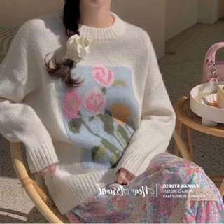 Áo len thêu cao cấp len thêu sắc nét