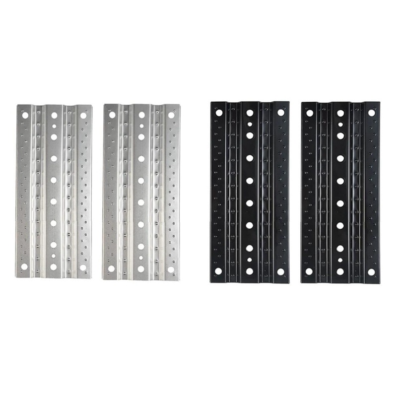 Set 2 Phụ Kiện Thang Kim Loại Màu Đen Cho Xe Điều Khiển Từ Xa Axial SCX10 Traxxas TRX4 1 / 10