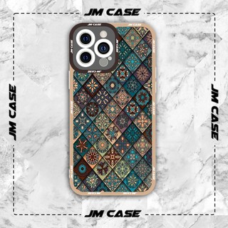 Ốp lưng iphone samsung xiaomi oppo cạnh vuông JMCase Tranh Vẽ Cổ Điển Họa Tiết Bohemian