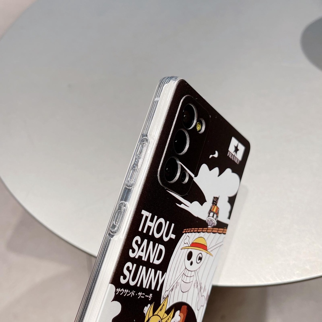 Ốp Điện Thoại In Hoạt Hình One Piece Cho Samsung Galaxy Note 20 10 Pro S10 S20 S21 S22 S21 Fe