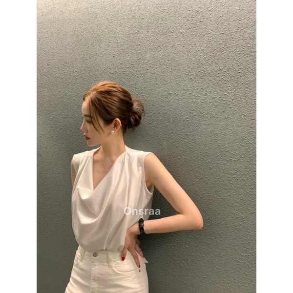✅ÁO LỤA CỔ ĐỔ SANG TRỌNG QUYẾN RŨ ✅CHẤT LỤA SATIN CAO CẤP MỊN MÁT