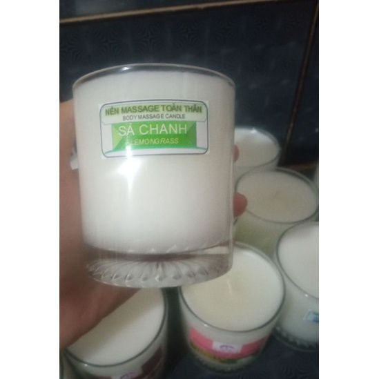 Nến Massage Body ( Ly Thủy Tinh)